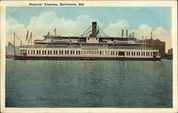 Steamer Express Postcard