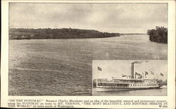 Steamer "Charles Macalester" and Potomac River Steamers Postcard Postcard Postcard