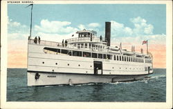 Steamer "Nobska" Steamers Postcard Postcard Postcard