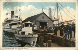 Boat Landing Postcard