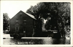 Water View of the Old Mill Postcard