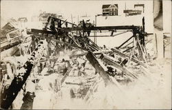 Collapsed Bridge From Ice Postcard