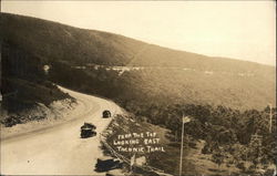 From the Top Looking East on Taconic Trail Postcard