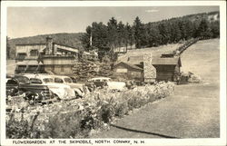 Flowergarden at the Skimobile North Conway, NH Postcard Postcard Postcard