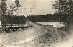 Scenic View of Suncook Lake Postcard