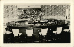 Bar at the Outpost Inn - 317 Boston Post Road Postcard