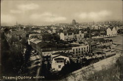 View of City Tczew, Poland Eastern Europe Postcard Postcard Postcard