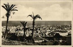 View over Town Santa Cruz de Tenerife, Spain Postcard Postcard Postcard