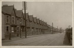 Courtsart Villas on Street Postcard