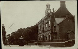 The Library Briton Ferry, Wales Postcard Postcard Postcard