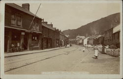 Neath Road Briton Ferry Port Talbot, Wales Postcard Postcard Postcard