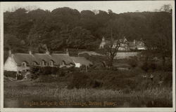 Raglan Lodge & Old Vicarage Briton Ferry, Wales Postcard Postcard Postcard