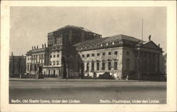 Old Staats Opera, Unter den Linden Berlin, Germany Postcard Postcard Postcard