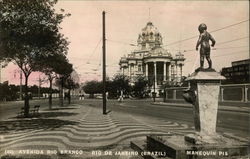 Avennida Rio Branco Postcard