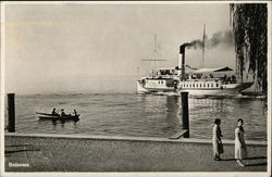 Steamer on Lake Constance (Bodensee) Steamers Postcard Postcard Postcard