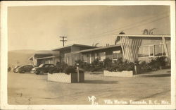 Villa Marina Hotel In Ensenada, B.C. Mexico Postcard Postcard Postcard