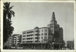 Eros Cinema Bombay, India Postcard Postcard Postcard