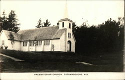 Presbyterian Church on a Hill Tatamagouche, NS Canada Nova Scotia Postcard Postcard Postcard