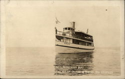 80 Ft. Passenger Boat "Evelyn" Boats, Ships Postcard Postcard Postcard