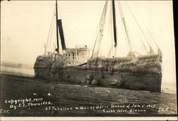 S.S. Farallon Cook Inlet, AK Postcard Postcard Postcard