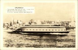 Steamer "Kalakala" Steamers Postcard Postcard Postcard