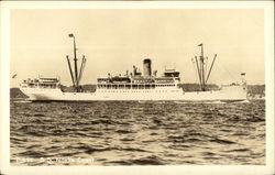 S.S. North Coast Steamers Postcard Postcard Postcard