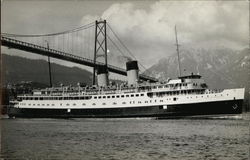 The "Princess Marguerite" CPR Steamers Postcard Postcard Postcard