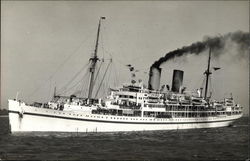 Steamer "Empire Ken" Postcard