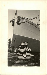 Launching of the "Norumbega" Postcard