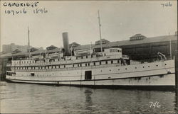 Steamer "Cambridge" Steamers Postcard Postcard Postcard