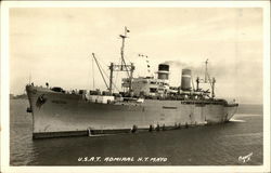 USAT Admiral, H.T. Mayo Steamers Postcard Postcard Postcard