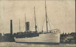 USS Hancock Postcard