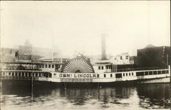 Steamer "General Lincoln" Steamers Postcard Postcard Postcard