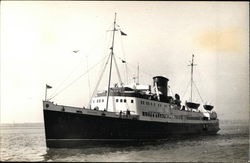 Steamer "Manxman" Steamers Postcard Postcard Postcard