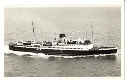 Steamer "Barrow Queen" Postcard