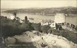 Bosphorus in Constantinople Postcard