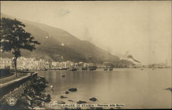 Panorama della Marina Castelamare di Stabia, Italy Postcard Postcard Postcard