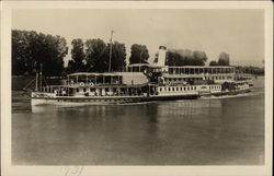 Donaudampfer "Saturnus" der DDSG Steamers Postcard Postcard Postcard