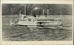 Steamer "Chrystenah" Steamers Postcard Postcard Postcard