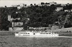 Passenger Boat Postcard