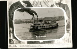 Steamer "Keokuk" Steamers Postcard Postcard Postcard