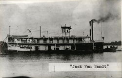 "J.W. Van Sandt" Steamers Postcard Postcard Postcard