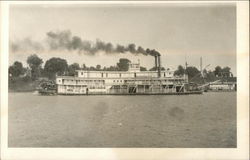 Steamer "Tom Greene" Postcard