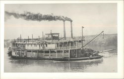 Steamer "Chris Greene" Steamers Postcard Postcard Postcard