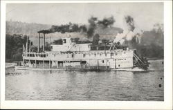 Steamer "H.K. Bedford" Steamers Postcard Postcard Postcard