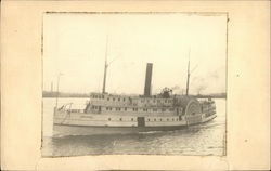 Steamer "Sagadahoc" Postcard