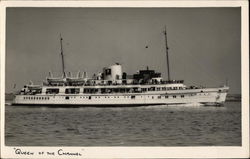 Queen of the Channel Steamers Postcard Postcard Postcard