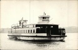 Ferry Poughkeepsie Ferries Postcard Postcard Postcard