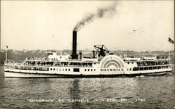 "Shamrock" Ex "Cepheus" Iron Steamboat Co. Postcard