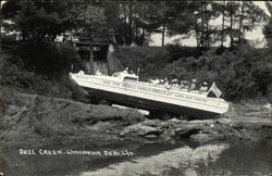 "See the World Famous Dells by Land and Water" Boat Wisconsin Dells, WI Postcard Postcard Postcard